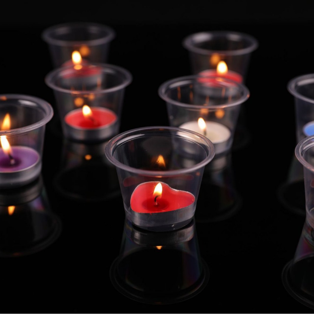 Candele tealight in alluminio candele decorative per la casa_voghion.com