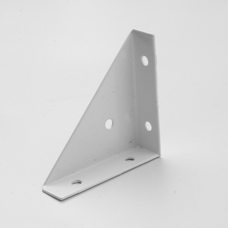 304 muebles código de ángulo de acero laminado en frío muebles gruesos código de ángulo triangular soporte de ángulo recto
