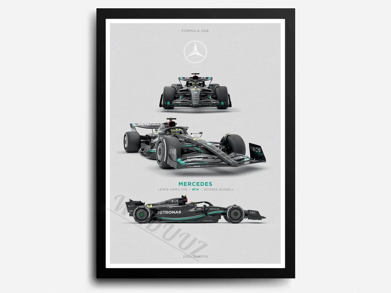 爆火F1レーシングチーム芸術流行ポスターメーカー卸売り来図印刷ポスタークロスボーダー電気商速売通|undefined