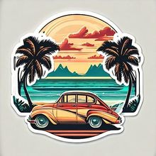 12.5x12.5cm露营艺术乙烯基汽车保险杠窗户电脑水瓶书籍等贴纸