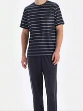 N 36126 Colorful Stripe T-Shirt ���ƶ��� ŷ������羳����ѷ
