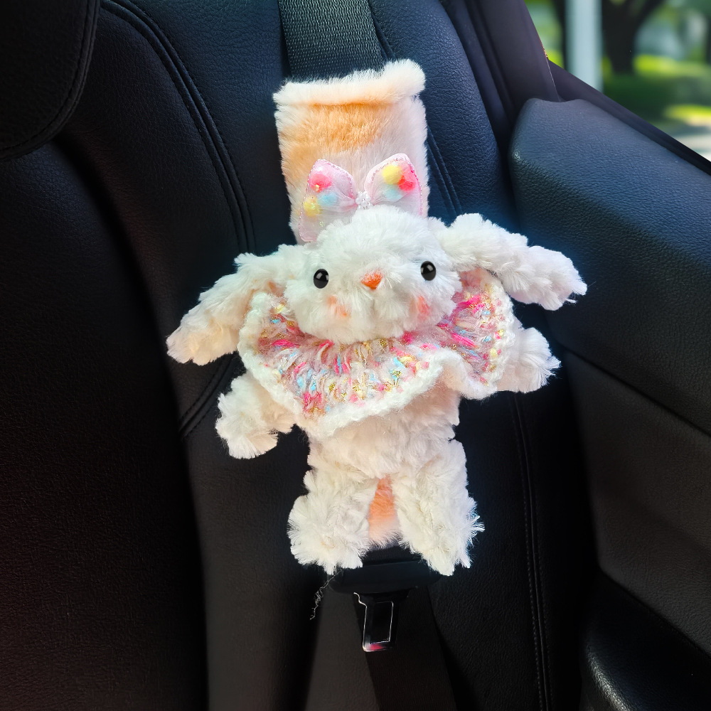 Funda Protectora de Peluche para Cinturón de Seguridad 1 Par de Peluche para Auto