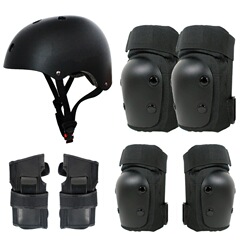 スキースケートボード保護具ヘルメットセット専門転倒防止膝保護セット