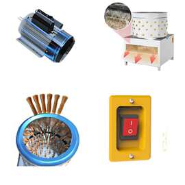 家禽脱毛机拔毛神器新款全自动鸡鸭鹅拔毛神器商用家用宰鸡垒德株