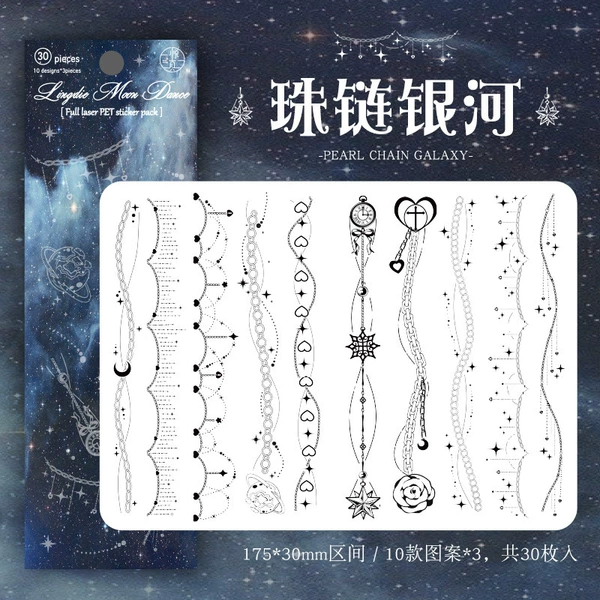 Pearl chain galaxy