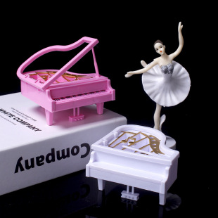 Mini Piano Musician Cake Baking Decoration Ornaments Band Birthday Theme Cake Model Piano Accessories