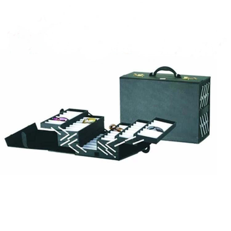 Wholesale Black Leather Sunglasses Display Box Exhibition Glasses Password Box Satchel Sample Storage Box 80 Pieces Wholesale Black Leather Sunglasses Display Box Exhibition Glasses Password Box Satchel Sample Storage Box 80 Pieces