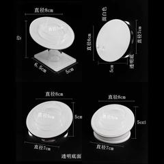 &手串展示架水晶亚克力珠宝展示盘手链摆件创意拍摄道具展示盘