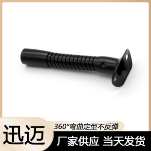 Factory direct supply clamping table lamp silicone hose private mold silicone hose universal bending shaping gooseneck hose