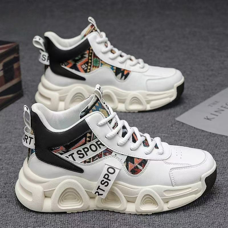 2026 primavera nueva alta transpiración universal zapatos casuales para hombres juveniles correr zapatos deportivos antideslizantes de suela gruesa