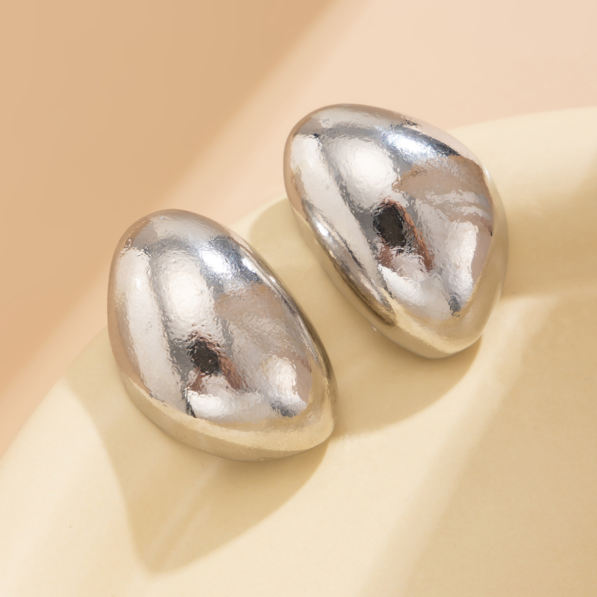 12g Weight Steel needle Ear Needle Material Drop Earrings, Ear Studs Classification 1 Pair Quantity Party, Street Occasion Alloy Material Geometric Pattern Women's Gender Polished Finish Plating Design Exaggerated, Punk Style 1 Pair Exaggerated Punk Geometric Plating Alloy Drop Earrings Ear Studs 18