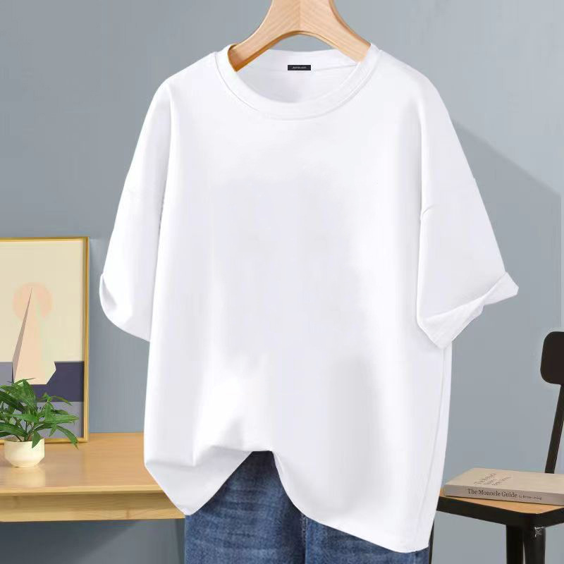 Camiseta de seda helada Hong Kong vientos de diseño letra impresa de cuello redondo camiseta de manga corta para hombres moda versátil hombre casual image 19