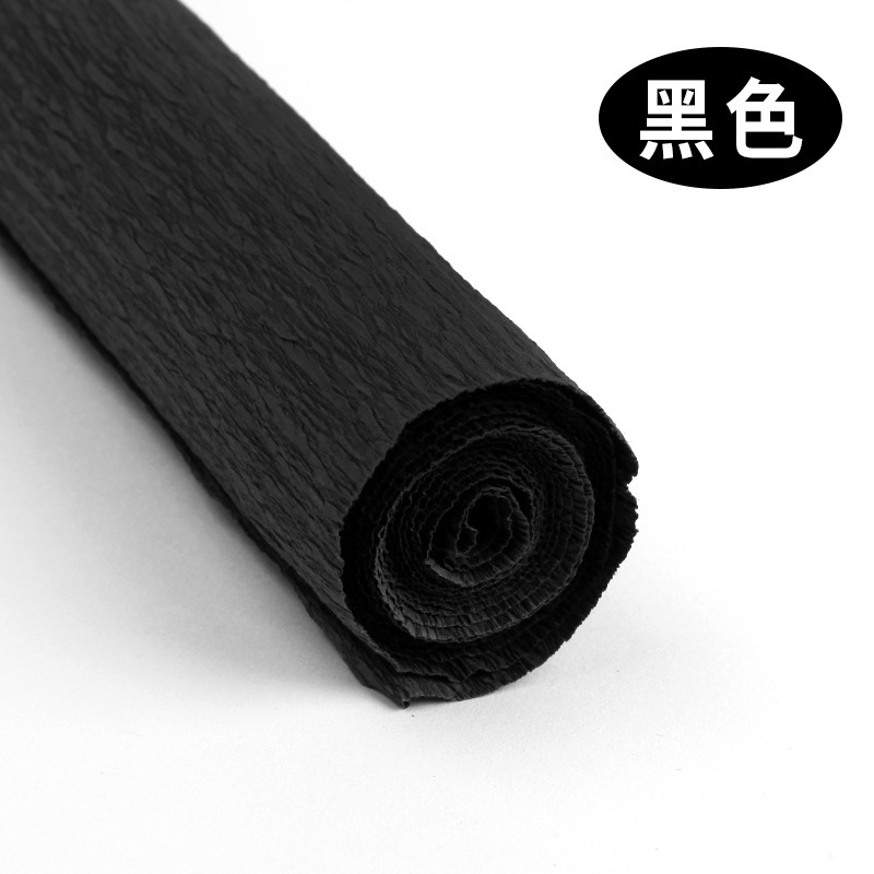 縁取り紙カラー厚手シワ紙手作り花制作材料紙diyシワ紙バラ手作り折り紙|undefined