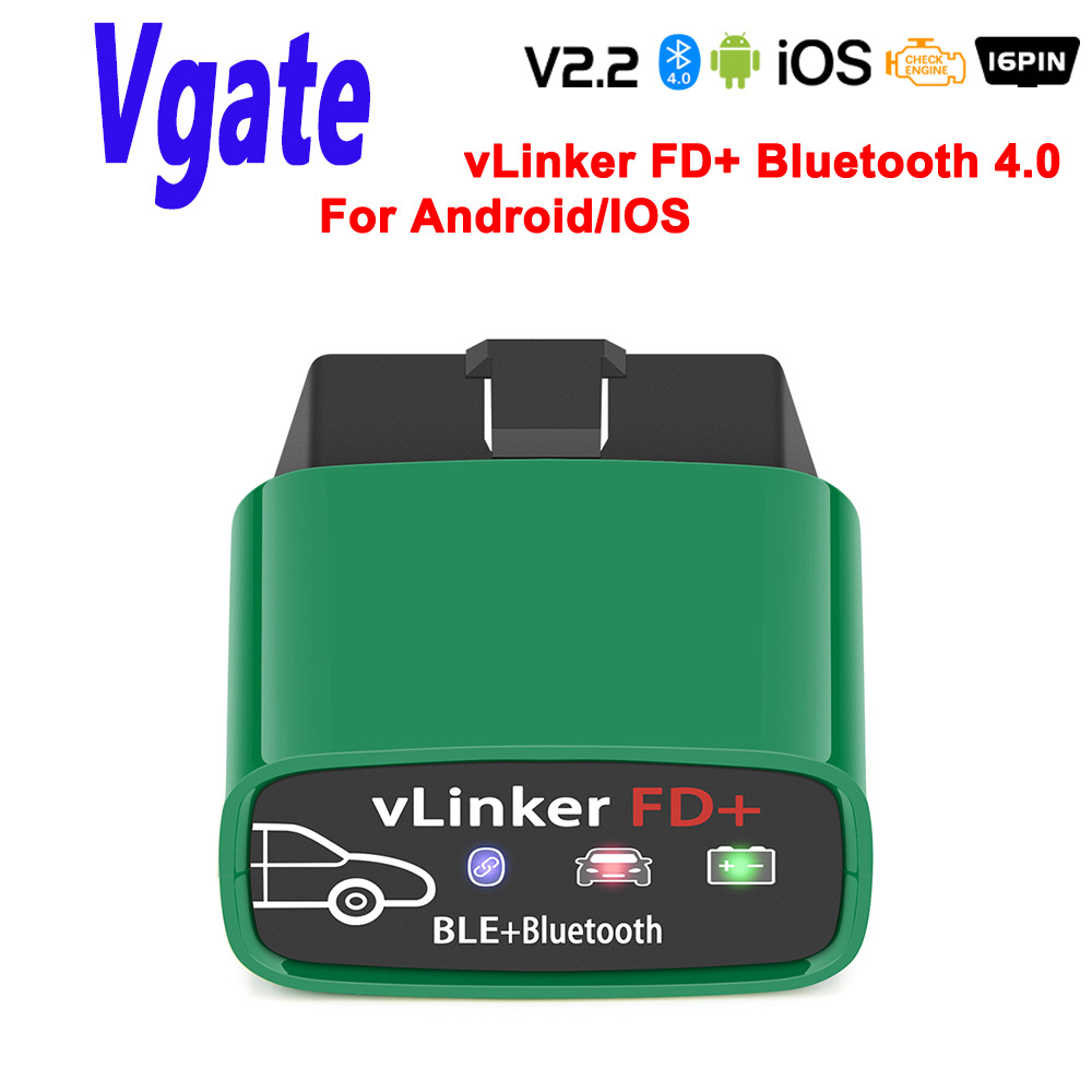 VGATE vLinker FD+ V2.2 bluetooth蓝牙4.0  OBD2汽车故障检测仪
