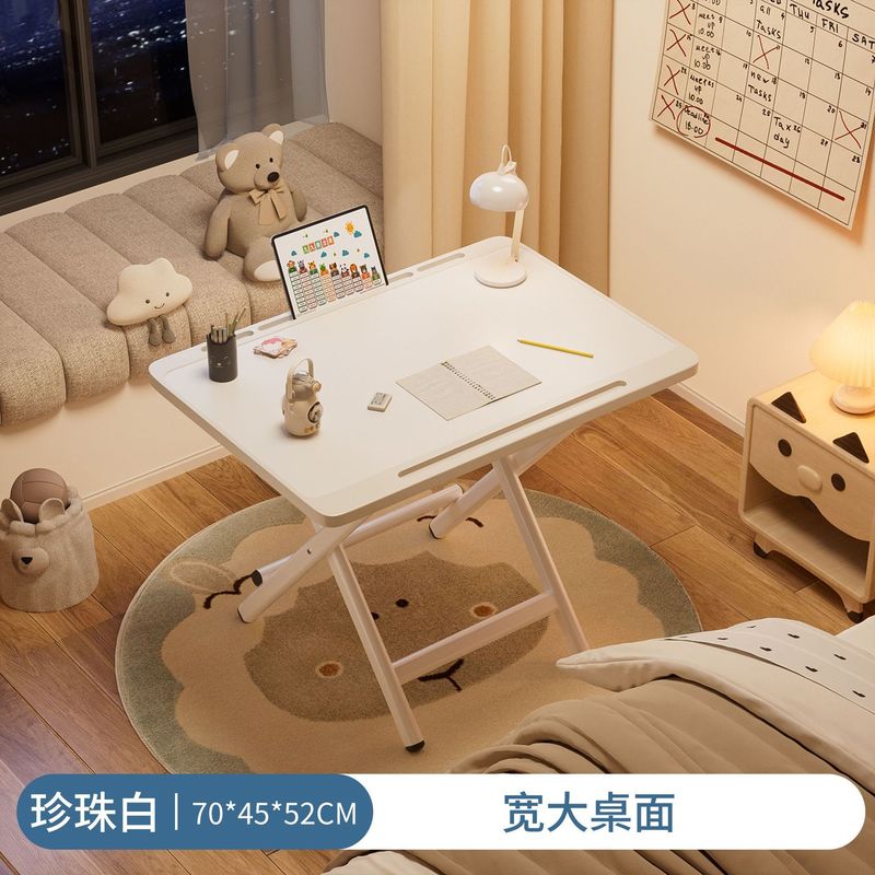新款学习桌折叠免安装折叠桌便携儿童桌卧室书房耐用卧室宿舍桌子|undefined