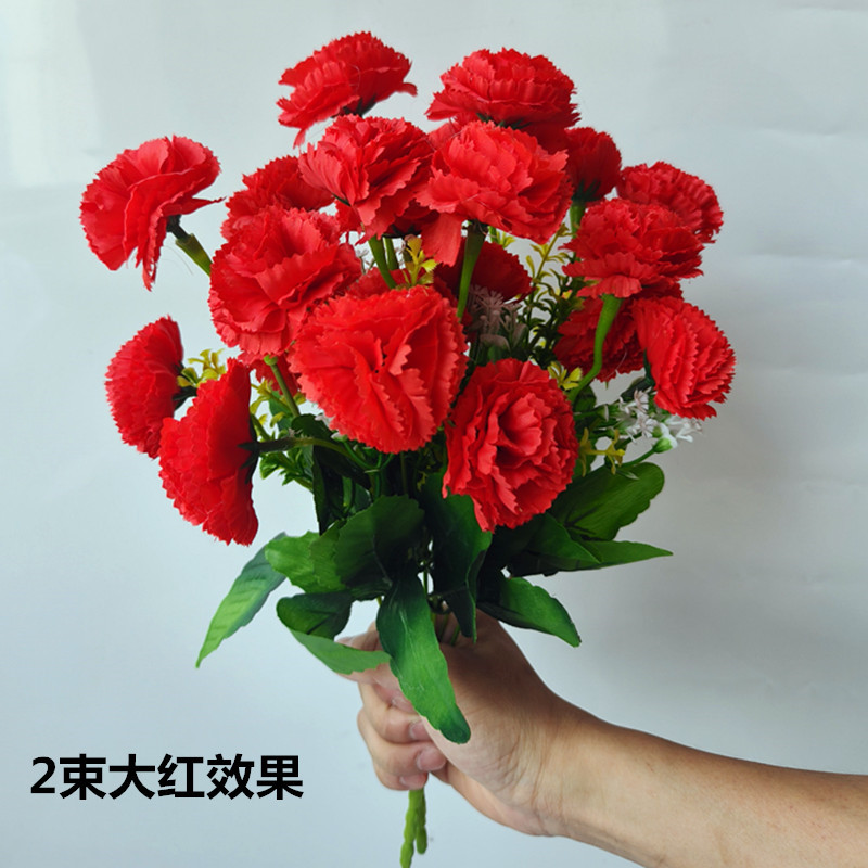 Reunión deportiva, actividades estudiantiles, baile, flores falsas coloridas, flores de plástico, flores de seda, baile, accesorios, ramo de simulación