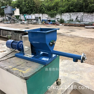 60mm管径石英沙小型螺旋给料机XWZF 进料口法兰连接投料机