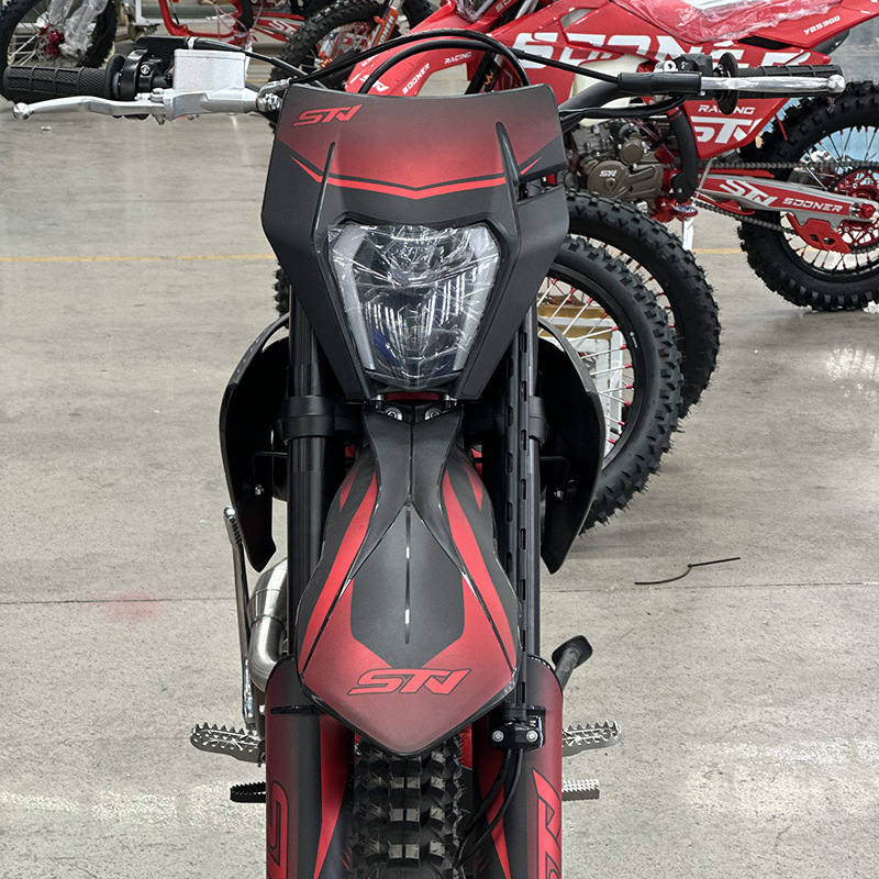 Stn Stoner T5/Yb300H Racing Two-Wheeled Mountain Off-Road Motorcycle, Small Steel-Bore High-Performance Dirt Bike for Forest Trails