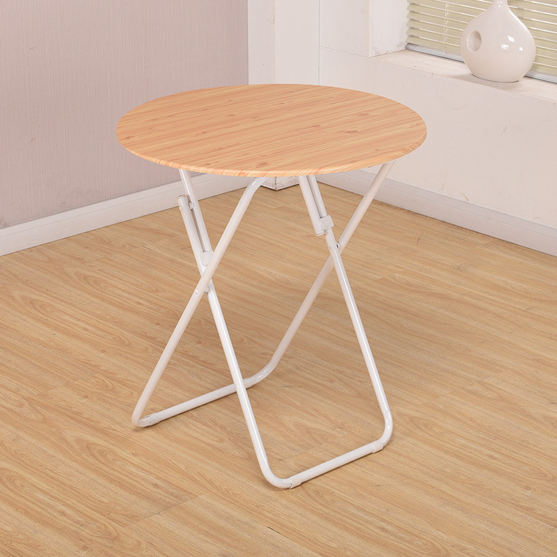 Mesa plegable, mesa de comedor casera, mesa de comedor simple, mesa cuadrada para 4 personas, mesa cuadrada portátil al aire libre, mesa cuadrada