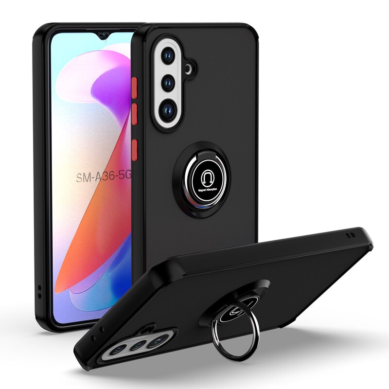 Suitable for Samao3S Qiying Mobile Phone Case A36/A56 Magnetic Suction A16 Samsung A06 Protective Case A555G Magnetic Suction Model