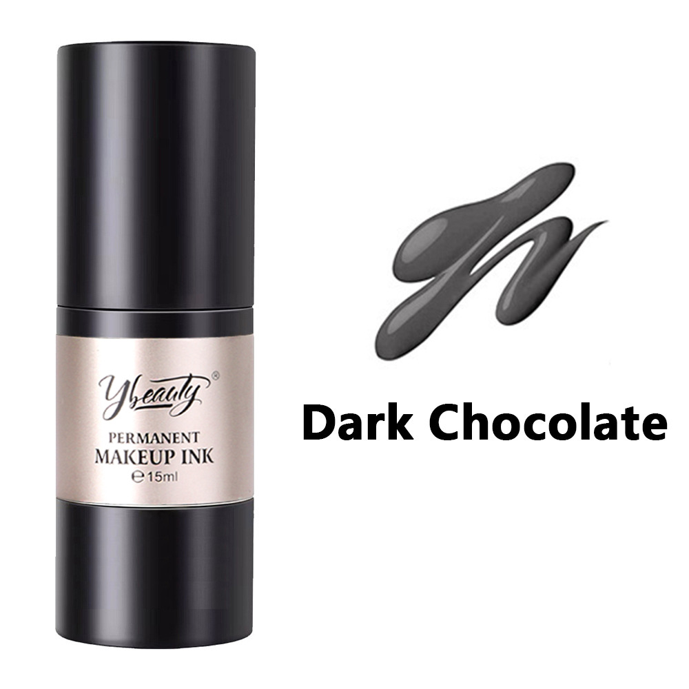Ybeauty material de color de tatuaje 15ML planta fácil de colorear tatuaje de cejas niebla de cejas blanqueamiento de labios lentillas cosméticas línea de leche de color profesional