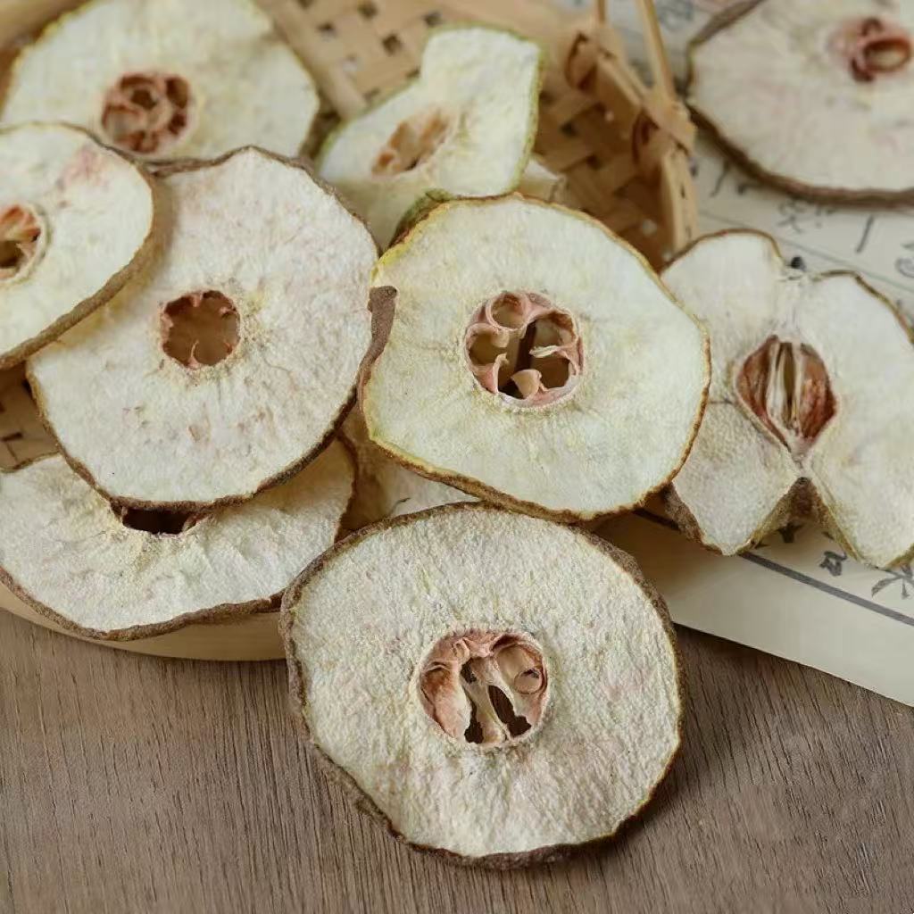 Dried Snow Pear Slices Xue Li Gan 100g Bottle for Tea and Soup specifications