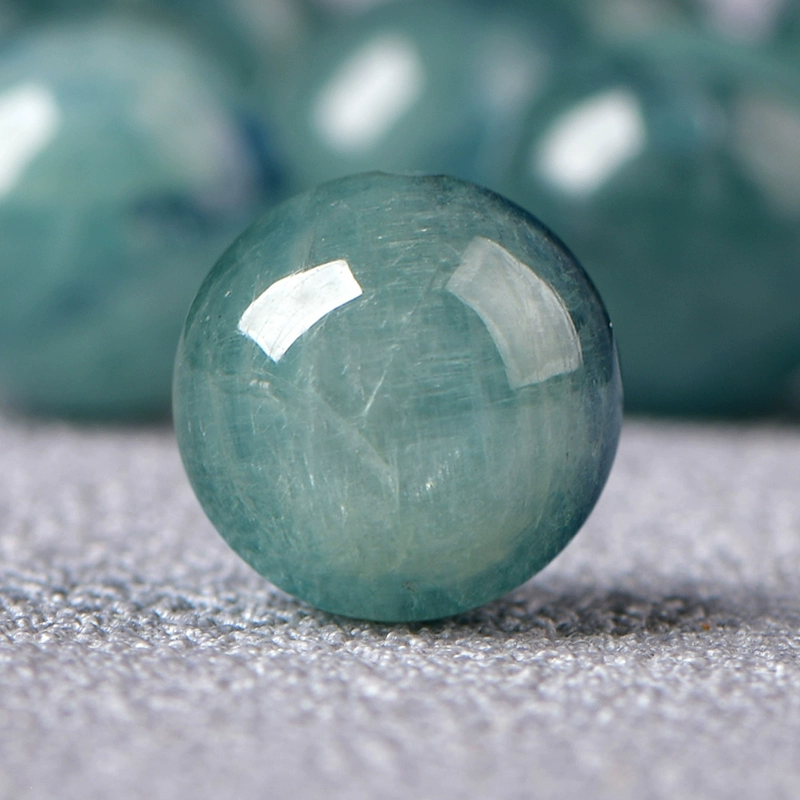 Натуральный кристалл, зеленый, синий кристалл, свободные бусины, бисер, аксессуары для ювелирных изделий ручной работы, материал, круглые бусины, одиночные бусины