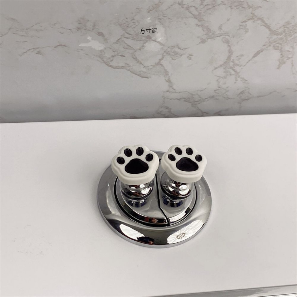 Toilet press cat paw nail art nail unblocking special water tank button auxiliary key bathroom flush switch wholesale undefined