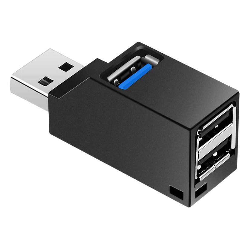 USB3.0 divisor de 3 puertos en línea USB HUB extensión HUB 3 puertos mini portátil 2,0 + 3,0