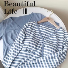 晨前针织哺乳上衣 喂奶刚需 纯棉哺乳背心吊带秋衣产后外出月子服