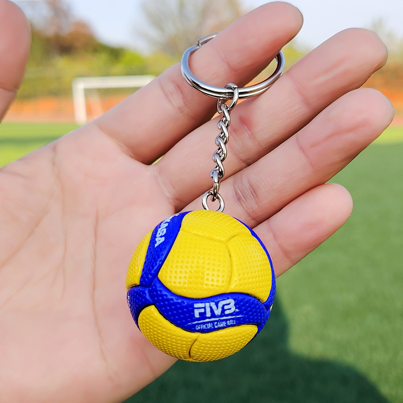 Volleyball bolsos colgantes colgantes recuerdos deportivos estudiantes premios deportivos regalos creativos