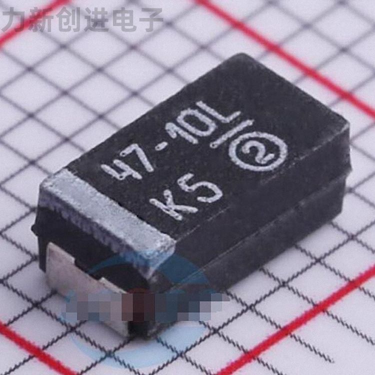 593D476X9010C2TE3描述47uF ±10% 20V 钽电容