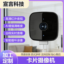 跨境200万像素窗户卡片机彩色夜视智能摄像头手机远程监控器定制