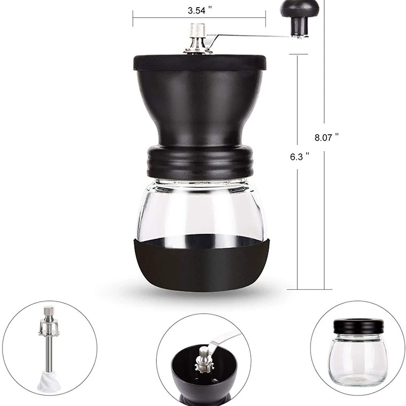 Manufacturer direct hand shake grinding grinding bean machine coffee bean grinding machine cross -border manual coffee machine household small grinders