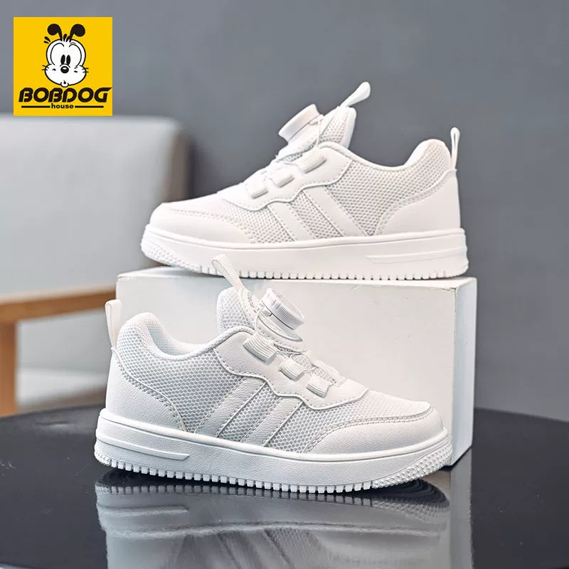 Babus детские маленькие белые туфли 2024 весна и осень новые туфли для девочек