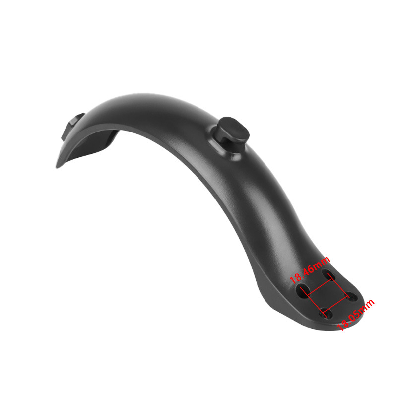 Electric Scooter Accessories Rear Mudguard 4 Hole Rear Mudguard Mudguard Tire Protection Cover