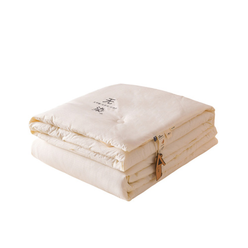 Class A maternal and infant grade dye-free soybean fiber quilt pure cotton winter quilt hotel dormitory pure cotton gift cotton quilt core generation