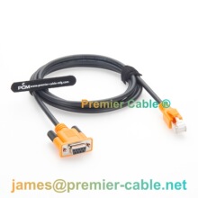 Cisco ���� DB9 �D RJ45 ����̨�� Console Cable 72-3383-01