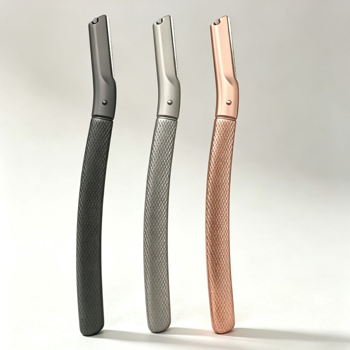 Fashionable eyebrow razor, high-end zinc alloy eyebrow trimmer, women's safe eyebrow razor, women's eyebrow trimming tool set, cross-border micro-scale