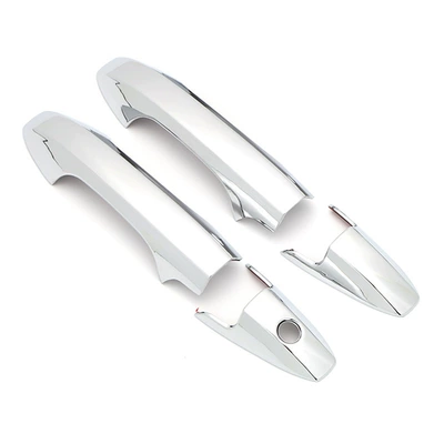 Suitable for 07-13 Acura Mdx Door Handle Decorative Door Bowl Handle Anti-Scratch Modification Accessories (Other Automotive Exterior Supplies) - two-door-single-hole-plating