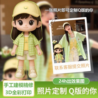 3D Printing Garage Kit make Q version Garage Kit image originality birthday gift Tanabata men and women Friend