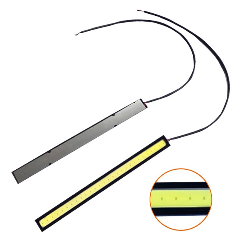 Xinyou car daytime running lights 17CM COB super bright led daytime running lights 12v decorative lights foreign trade direct supply 28 lights