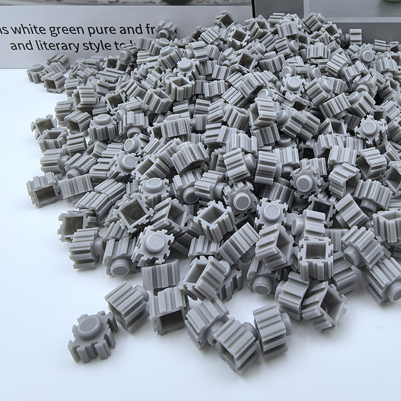 LEGO-kompatible 8mm kleine Teilchen Schüttgut Bausteine Großhandel Kinder Bastelzubehör Bildungs-Puzzlespielzeug