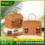 圣诞节小屋手提箱手提箱