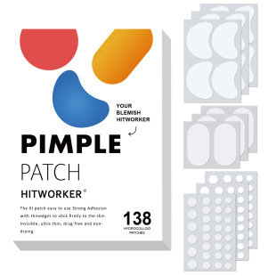 Cross-Border Supply of Hydrocolloid Acne Patches, Multi-Specification Transparent Invisible Waterproof Acne Patches, Cross-Border Best-Selling Models