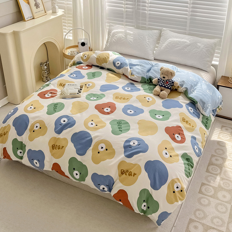 귀여운 곰돌이 [면 100% 품질]