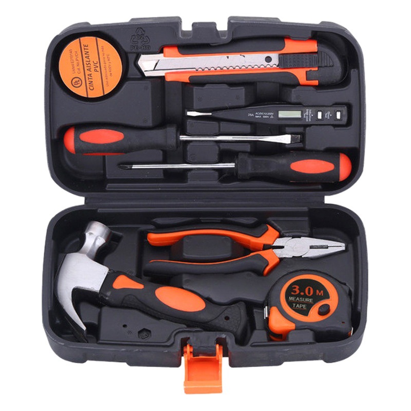 Fabricantes venta al por mayor herramientas de hardware Daquan traje hogar combinación manual sistema de mantenimiento conjunto de caja de herramientas de regalo