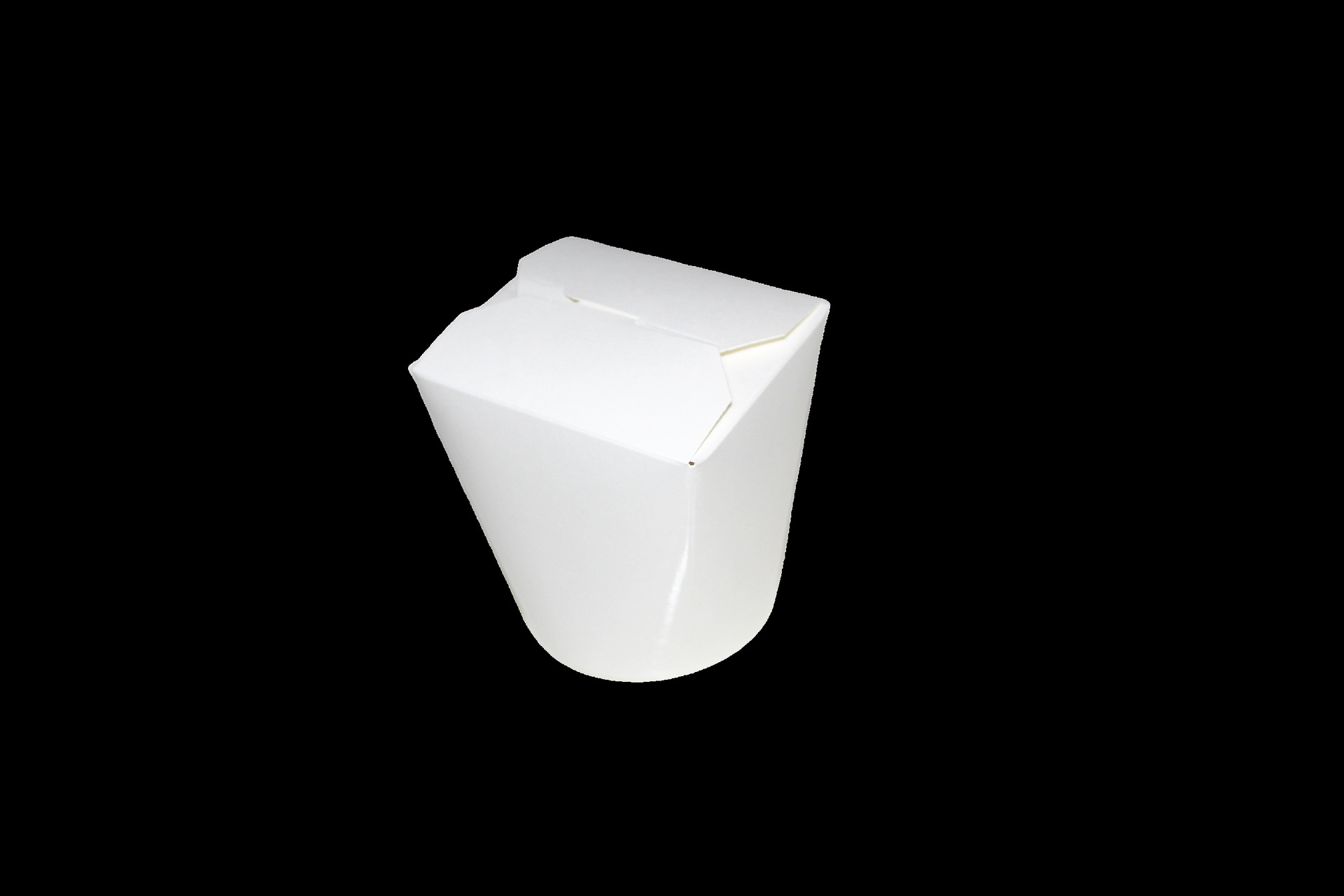 Tarjeta blanca de papel fondo redondo tazón de fideos caja de embalaje desechable para llevar barril de fideos puede personalizar cartón LOGO