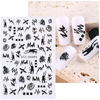 Nail stickers, fresh adhesive fake nails for nails, suitable for import, new collection, 3D