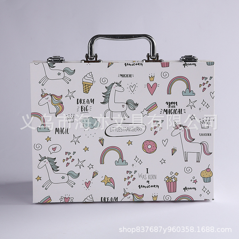 Set de Arte para Niños de 53 Piezas (Pinturas, Lápices, Crayones)